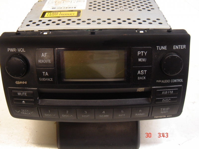 Radio CD Toyota 8612002380 W58814